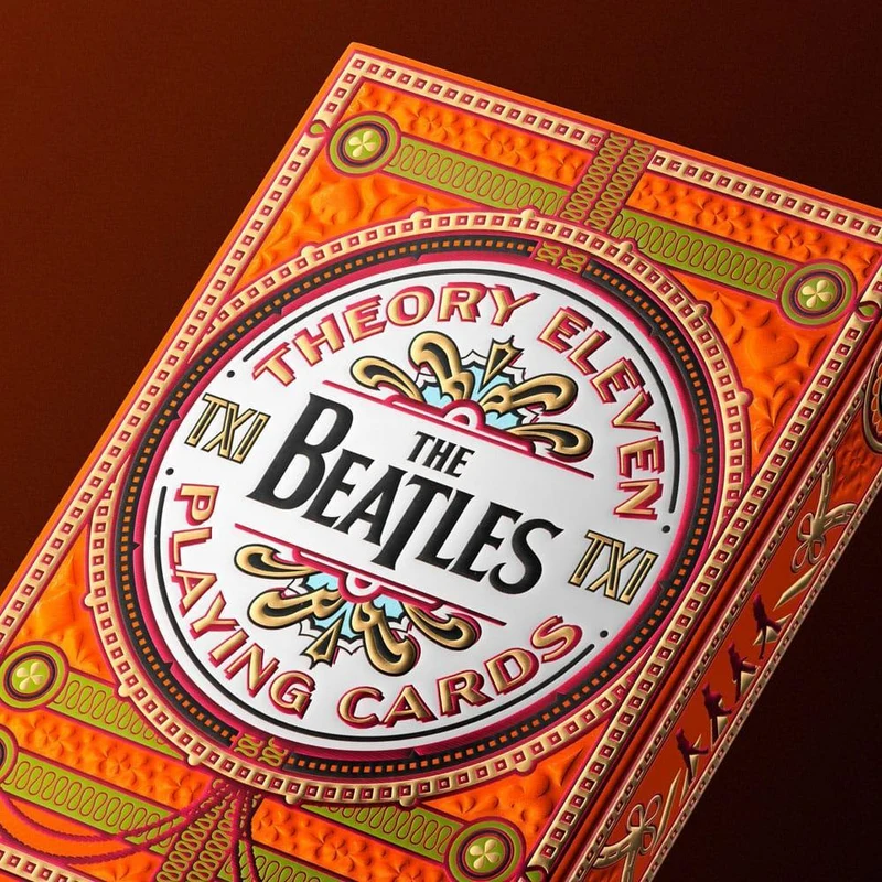 The Beatles Spelkort Orange Version