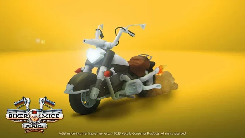 Biker Mice From Mars Throttle's Martian Monster Bike 23 cm