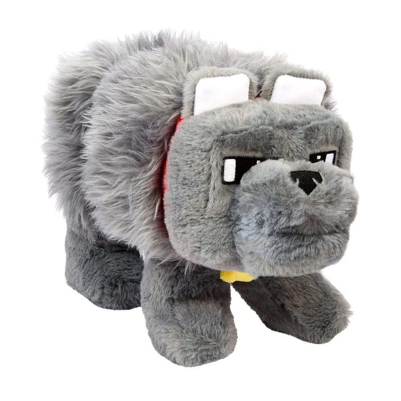 Minecraft Movie Plush Figur Dennis the Wolf 20 cm