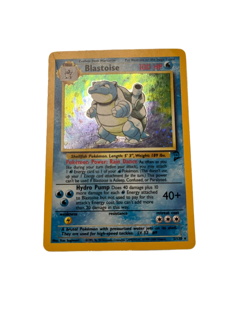 Blastoise - 2/130 - Holo - Base Set 2