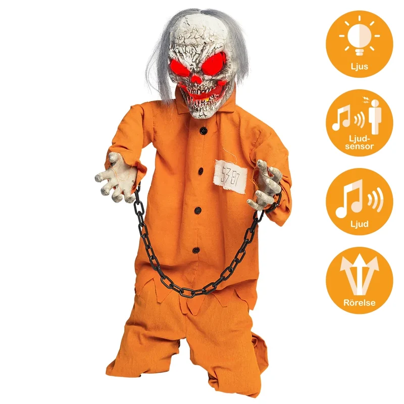 Prop animerad, dead prisoner 100 cm