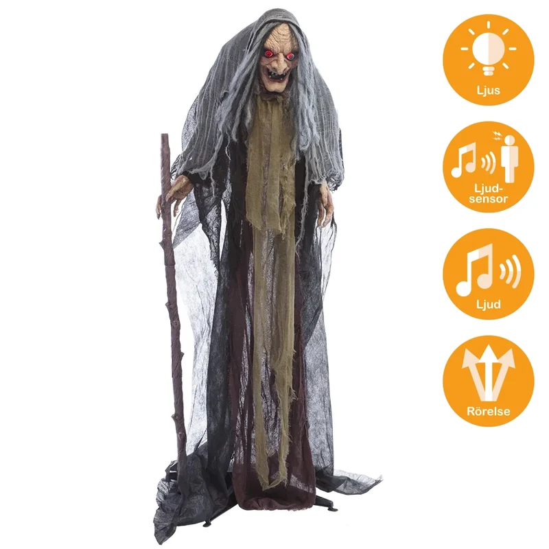 Prop animerad, witch orenda 160 cm