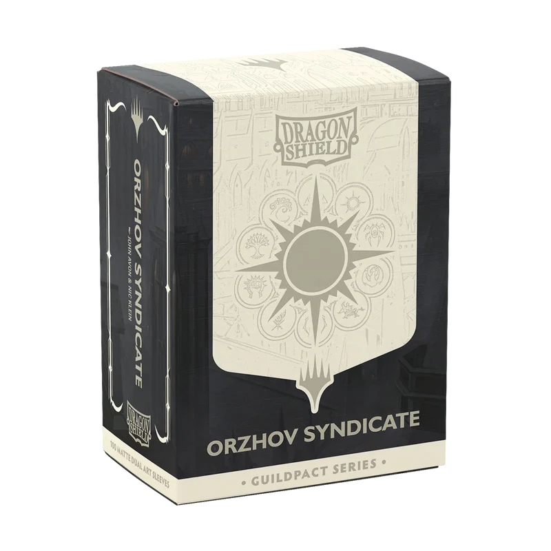 Dragon Shield - 100 Sleeves - Guildpact Series: Orzhov Syndicate