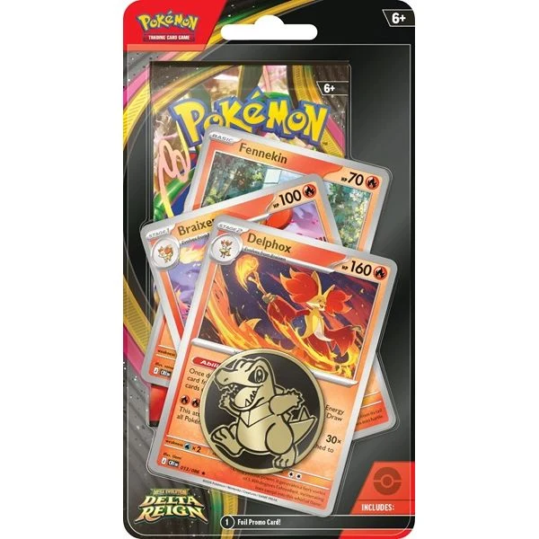 Pokémon TCG: Delta Reign - Delphox Premium Checklane Blister
