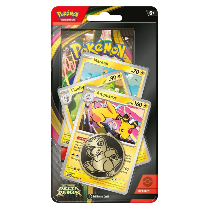 Pokémon TCG: Delta Reign - Ampharos Premium Checklane Blister