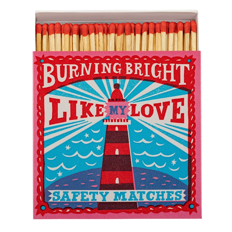 Tändstickor burning bright