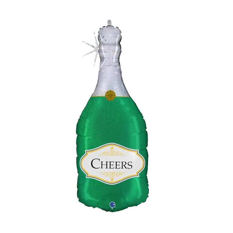 Folieballong, Champagneflaska Cheers 81 cm