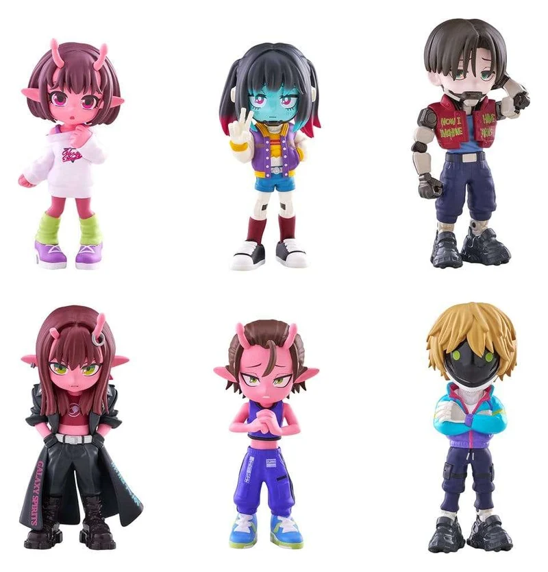 Galactic Milky?Subway Express PalVerse Express minifigurer Blind Box Display (6)