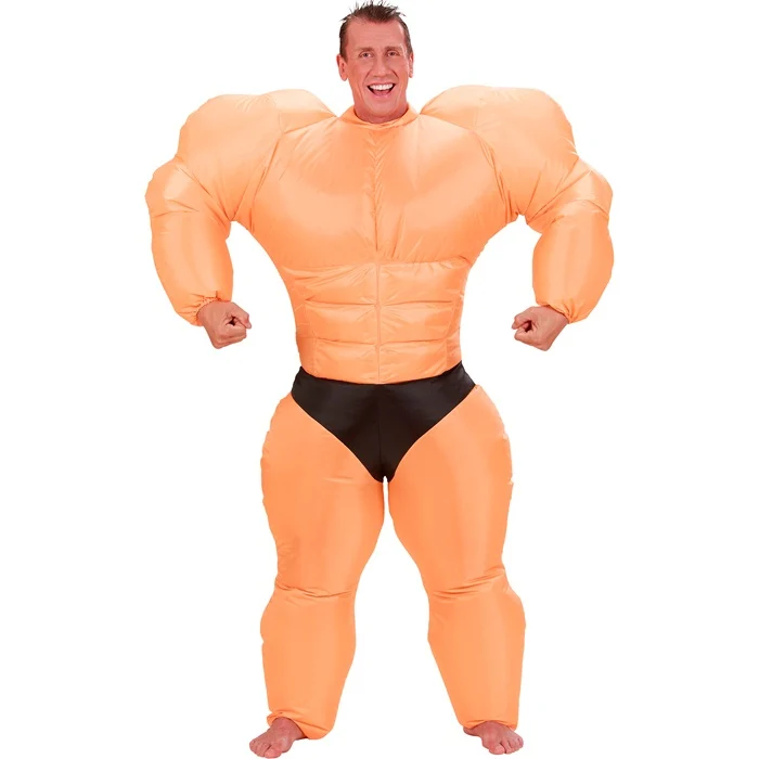 Uppblåsbar dräkt, bodybuilder