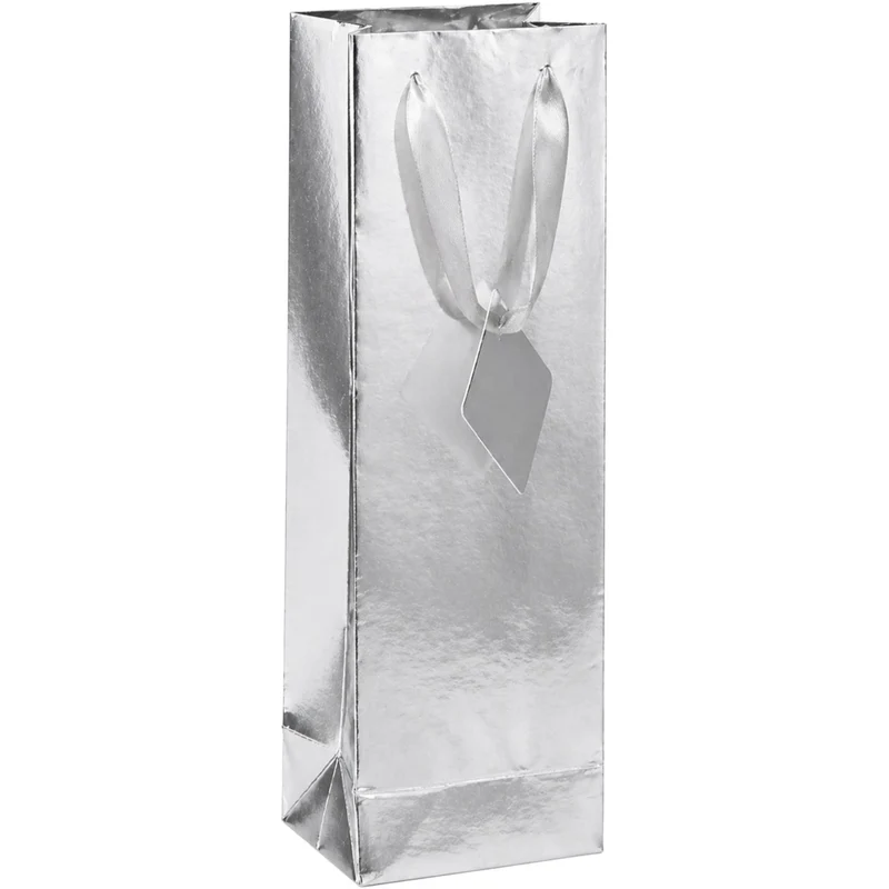 Vinpåse, silver 30,5x12,5x9 cm