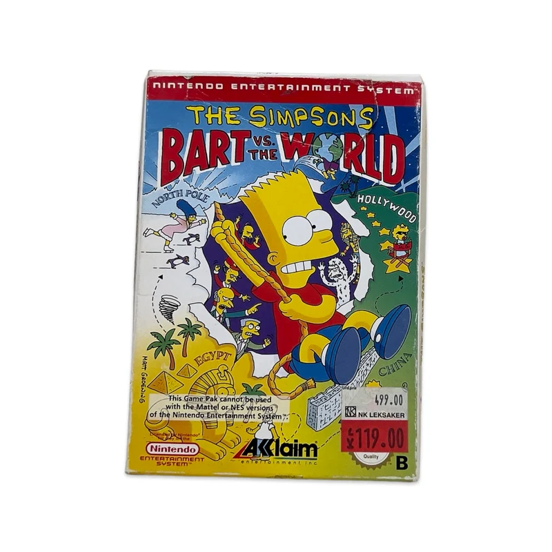 The Simpson Bart vs The World - Komplett