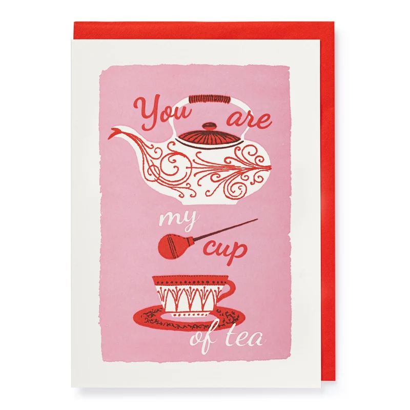 Gratulationskort - Cuppa Tea