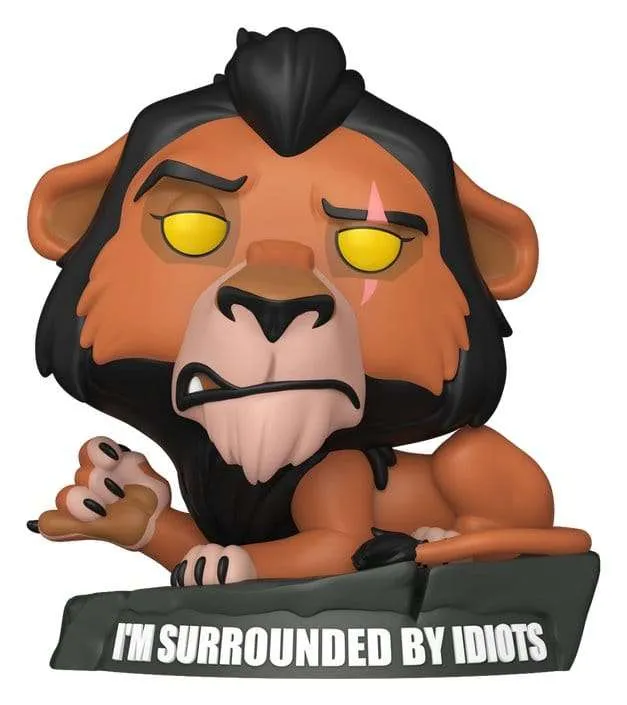 The Lion King POP! Meme Vinylfigur Scar 9 cm