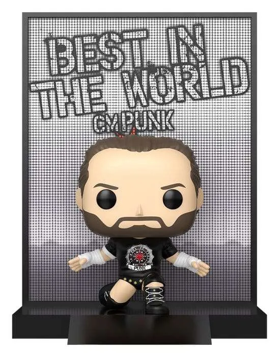 WWE POP! Deluxe Vinylfigur CM Punk 9 cm