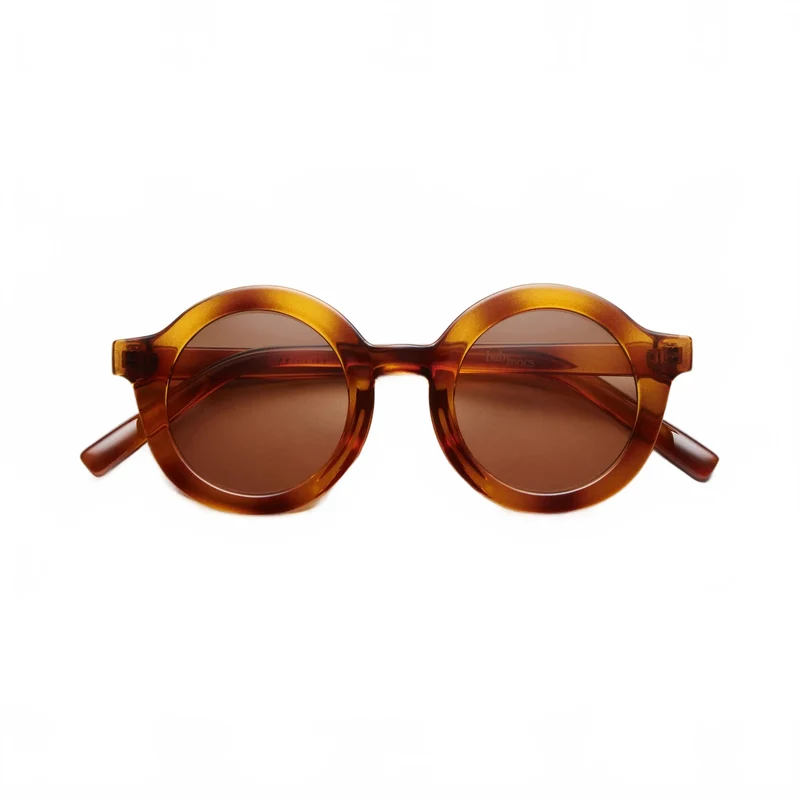 BabyMocs Solglasögon, Baby Runda Amber