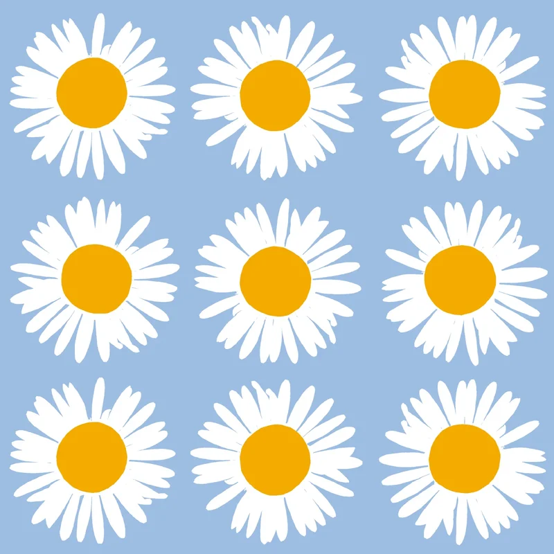 Servetter - Marimekko Auringonkukka Blue