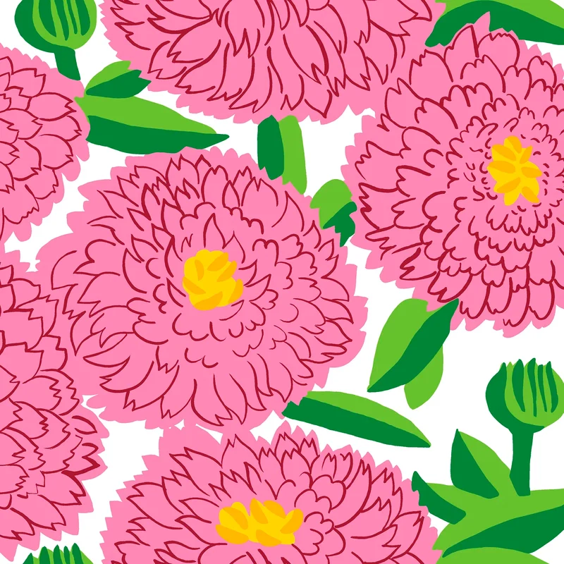 Servetter - Marimekko Primavera Pink