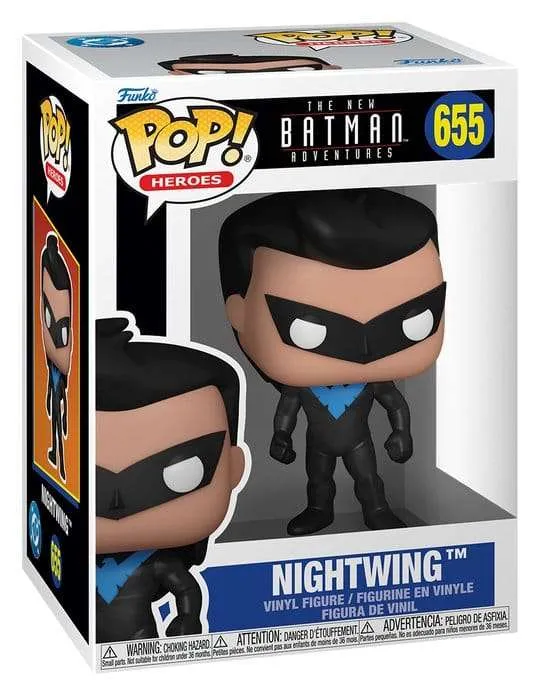 New Batman Adventures POP! Animation Vinylfigur Nightwing 9 cm