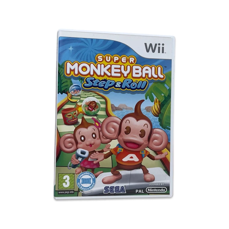 Super Monkey Ball Step And Roll - Nintendo Wii