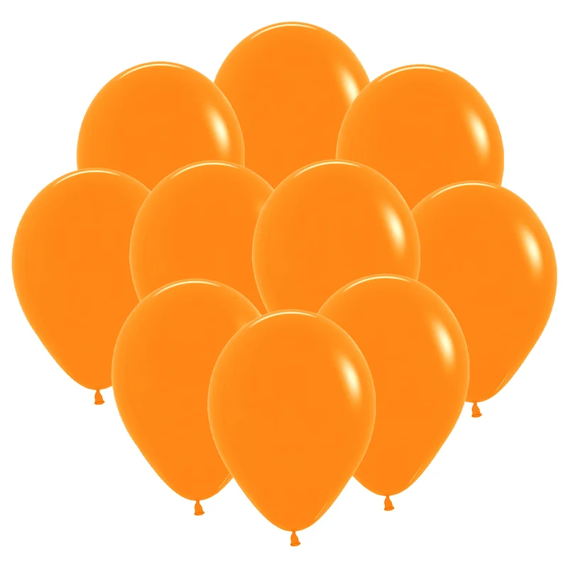 Ballonger, orange 30 cm 10 st