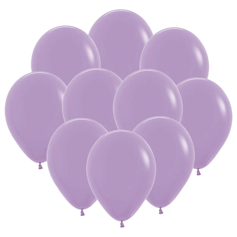 Ballonger, lavendellila 30 cm 10 st