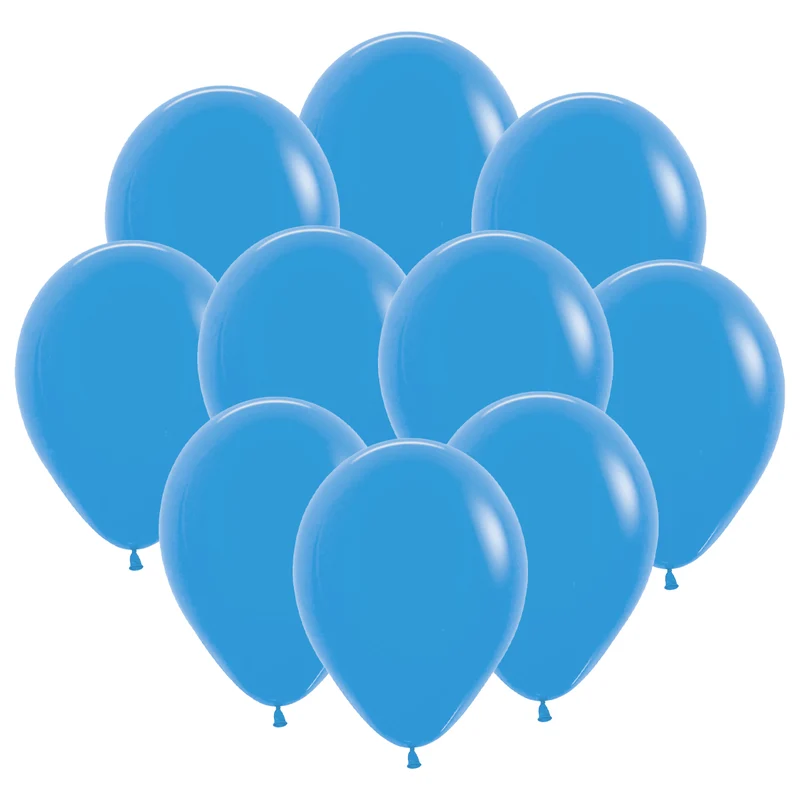 Ballonger, himmelsblå 30 cm 10 st