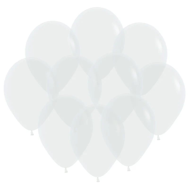 Ballonger, transparent 30 cm 10 st