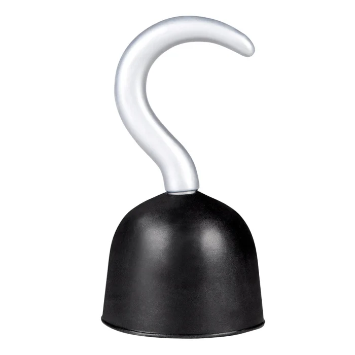 Piratkrok, svart 19x9 cm