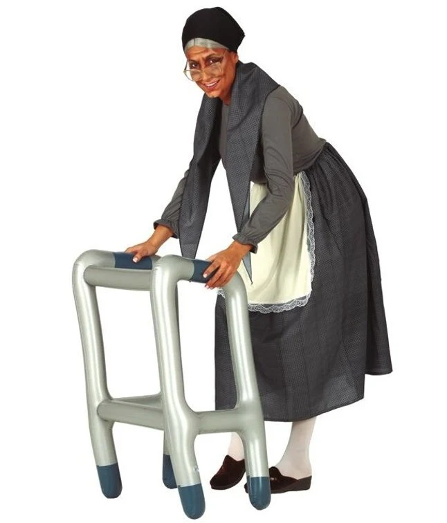 Uppblåsbar rollator, 50x84 cm