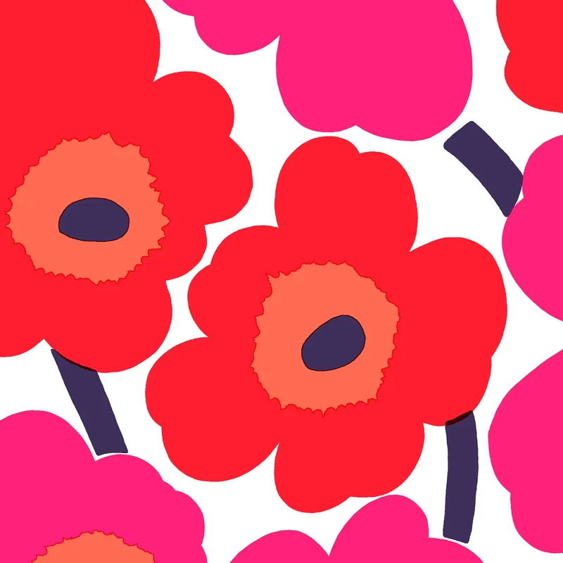 Servetter - Unikko Red