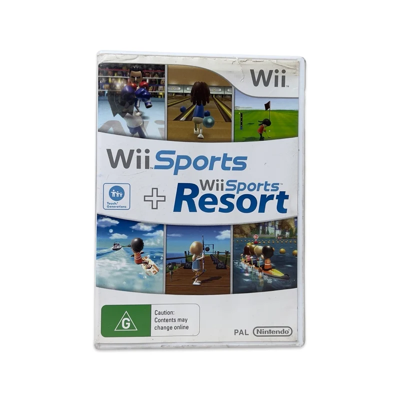 Wii Sports + Wii Sports Resort - Nintendo Wii
