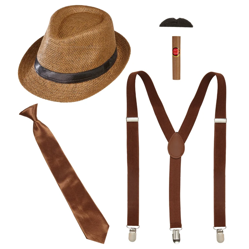 Maskeradset, 20-tals gangster brun