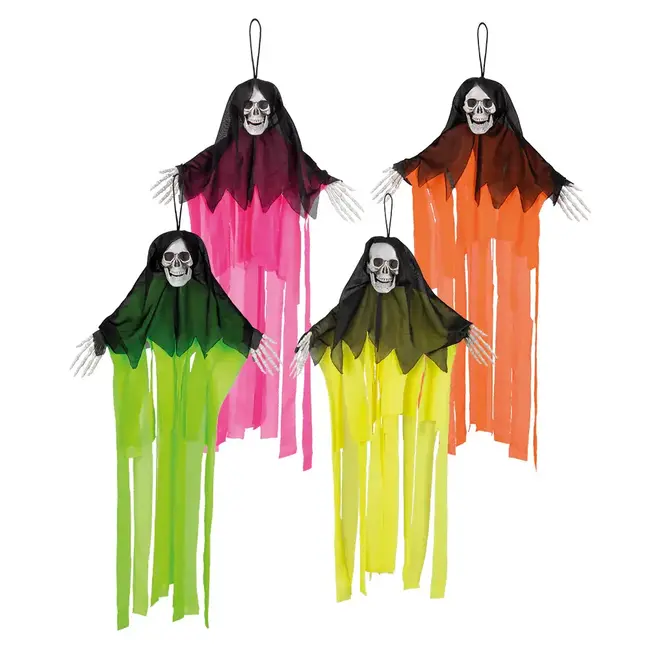 Props, skelett neon 55 cm