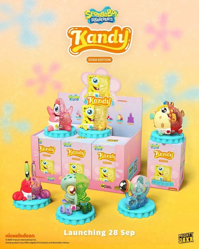 Svampbob Fyrkant Blind Box Kandy x Jason Freeny Collection
