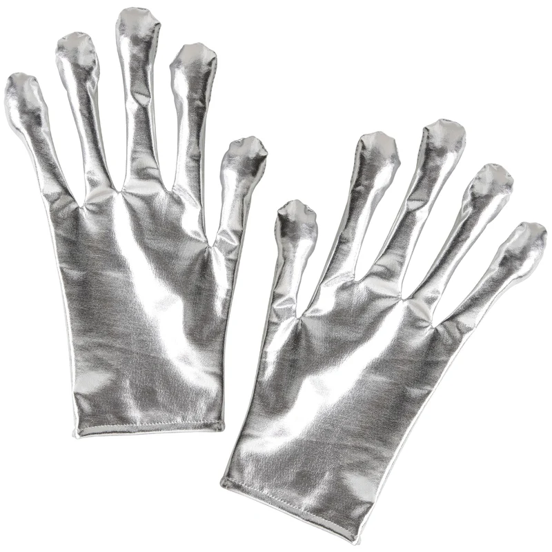 Handskar, alien silver