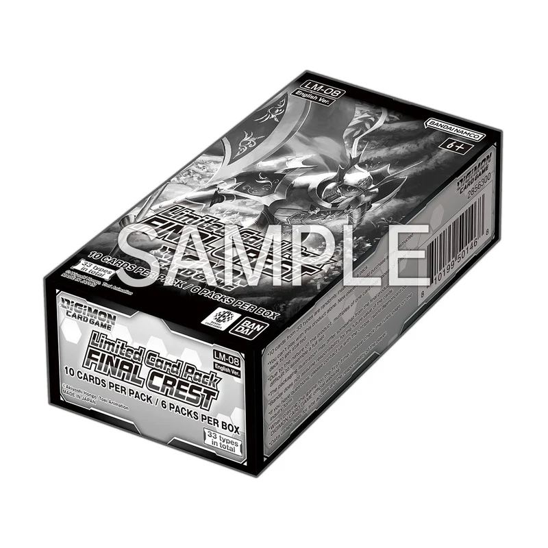Digimon - Booster Display Box - Limited Card Pack Display FINAL CREST LM-08 - EN