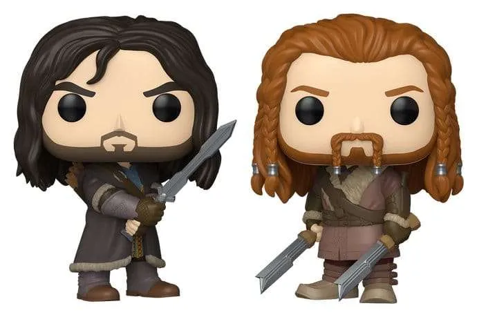 The Hobbit POP! Vinylfigurer 2-pack Kili & Fili 10 cm