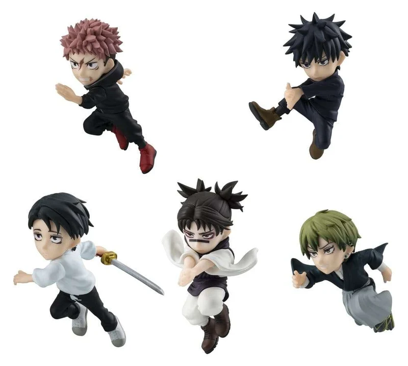 Jujutsu Kaisen Tobimas minifigurer 5 cm Blind Box Display (6)