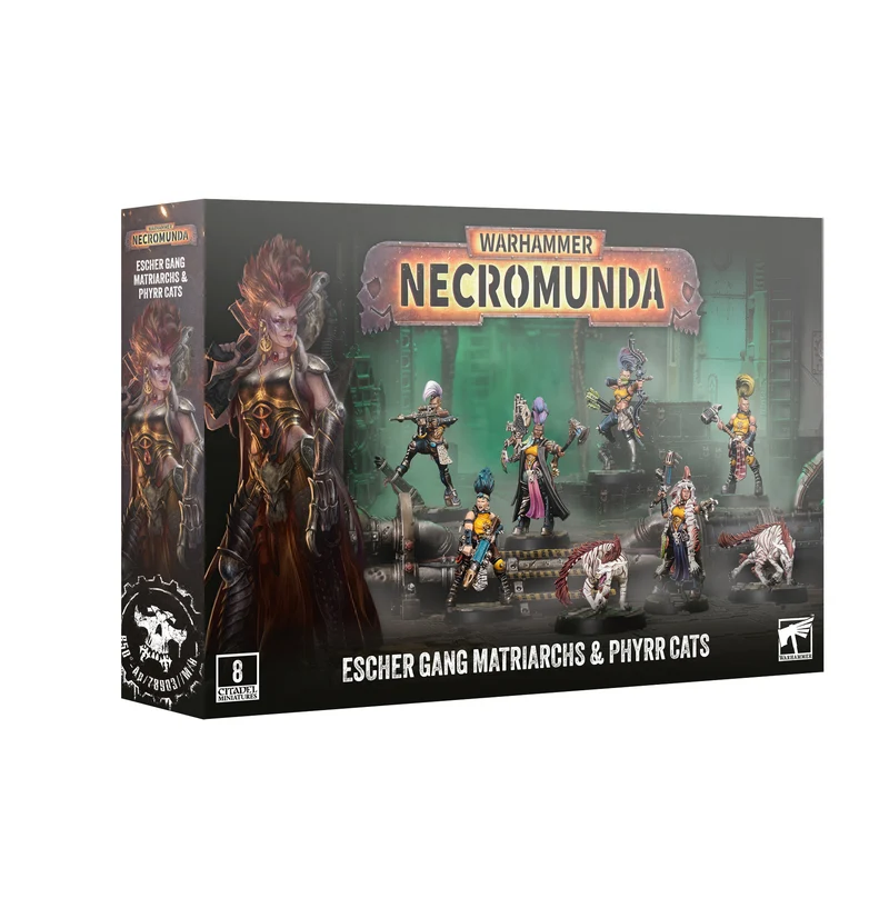 Necromunda - Escher - Matriarchs & Phyrr Cats