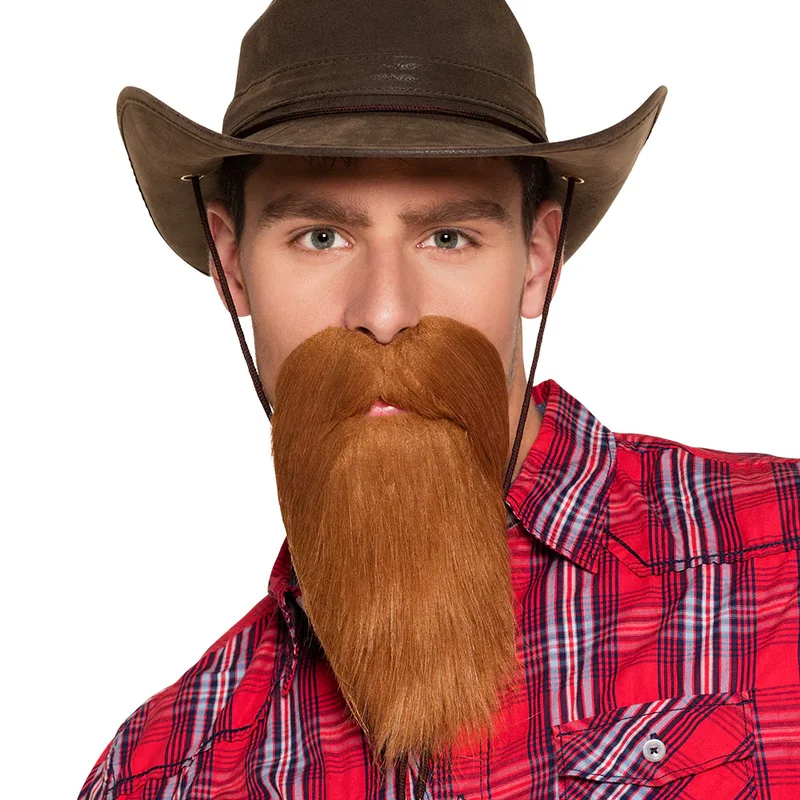 Skägg, cowboy