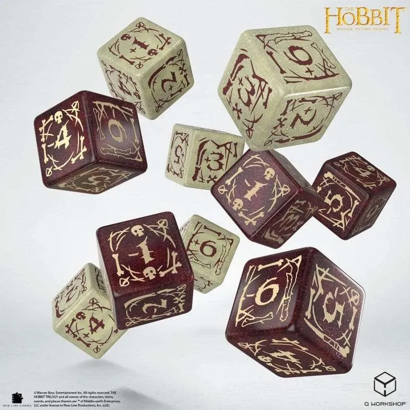 The Hobbit: Goblins – set med 10 D6-tärningar