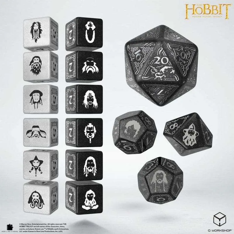 The Hobbit TCG Tärningsset med 16 tärningar – Umbral Hollow