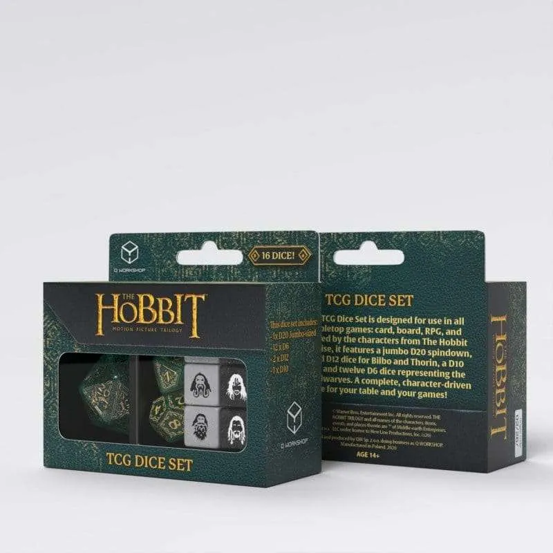 The Hobbit TCG Dice Set of 16 Verdant Grove