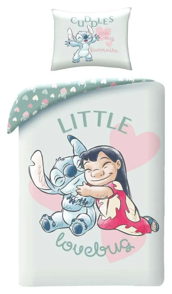 Lilo & Stitch Påslakanset Little Lovebug 140 x 200 cm / 70 x 90 cm