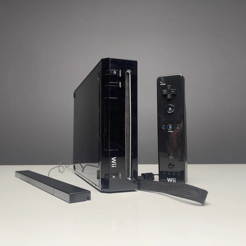 Nintendo Wii - Svart - B Skick
