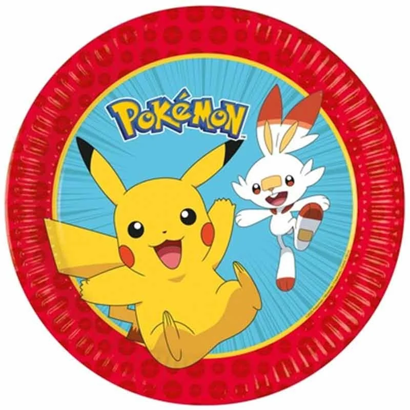 Tallrikar, Pokémon 23 cm 8 st