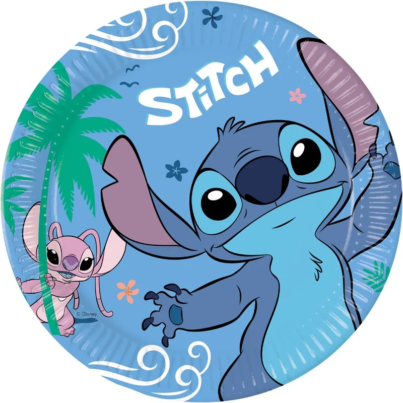 Tallrikar, Stitch 23 cm 8 st