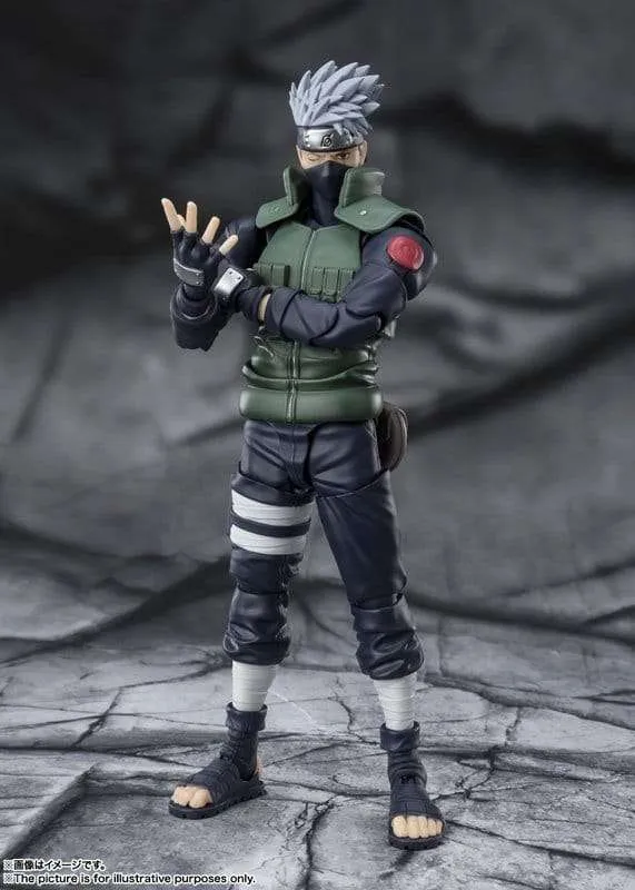 Naruto S.H.Figuarts Action Figure Kakashi Hatake -The famed Sharingan Hero- 16 cm