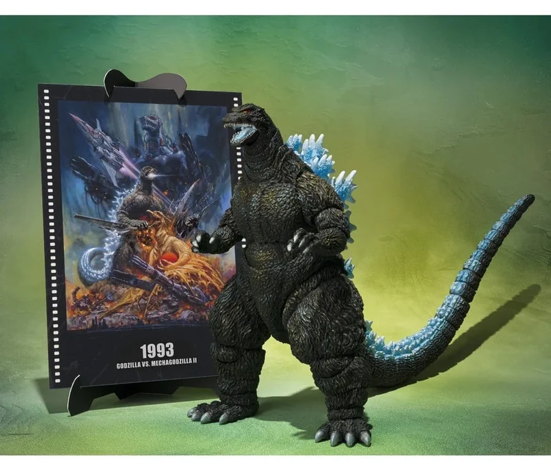 Godzilla S.H.MonsterArts Actionfigur Godzilla (Godzilla vs. Mechagodzilla II Poster Coloring Ver.) -Movie Graphic Plus- 16 cm