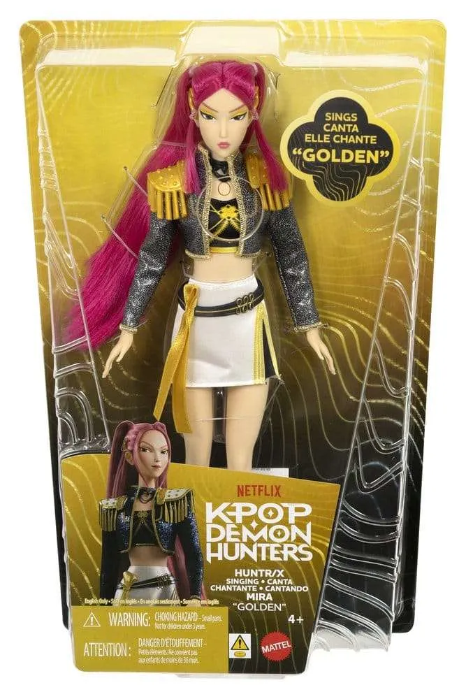 KPop Demon Hunters Sjungande Docka HUNTR/X Mira (Golden)